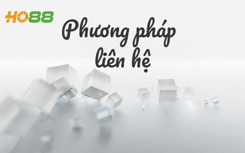 Các phương thức liên hệ Ho88 là gì?