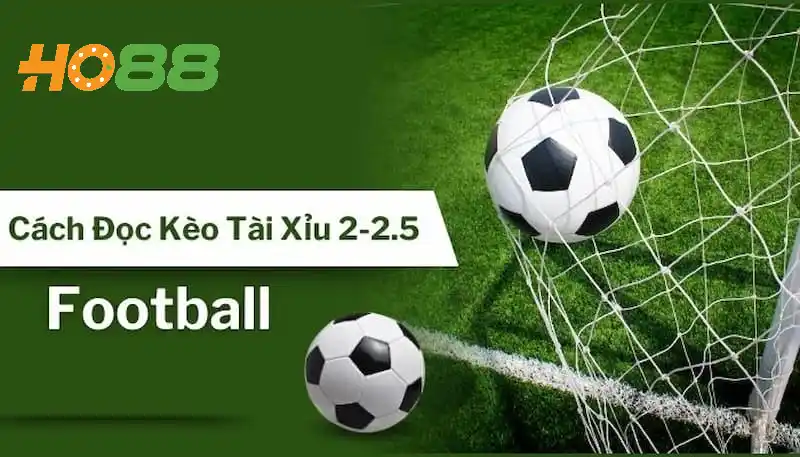 Cách đọc kèo và tính cược tài xỉu 2-2.5 chi tiết
