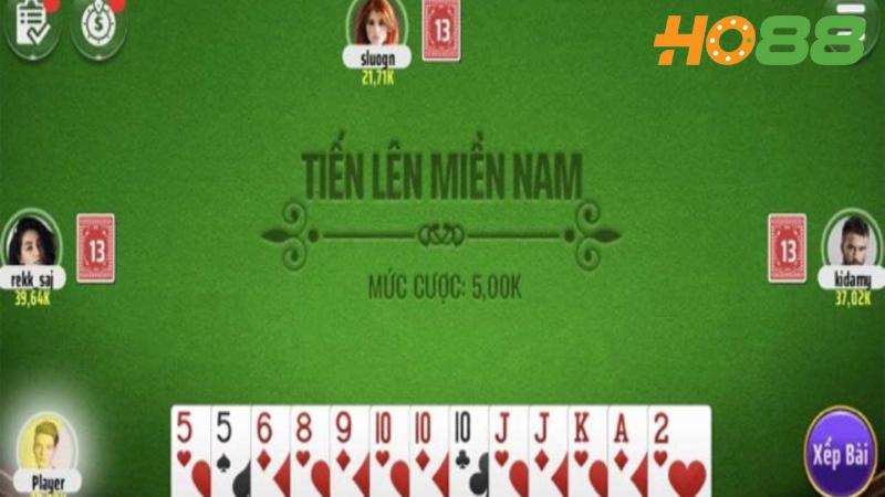 Trò chơi bài Tiến Lên được yêu thích bậc nhất tại Việt Nam